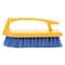 Rubbermaid Commercial Long Handle Scrub Brush, 6" Brush, Yellow Plastic Handle/Blue Bristles FG648200COBLT - alternate 3
